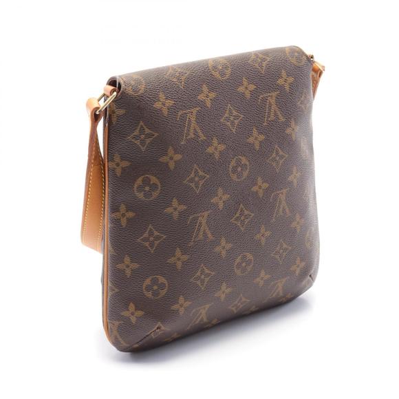 Louis Vuitton Musette Brown Bag Leather Shoulder Salsa - Picture 1 of 9